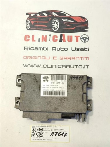 Centralina motore per - lancia, y
